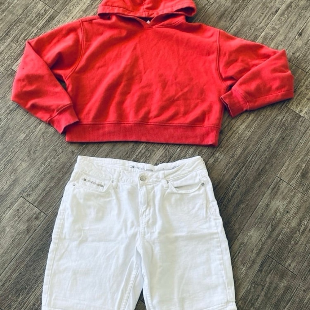 Kids White Denim Shorts - Classic Summer Bottoms